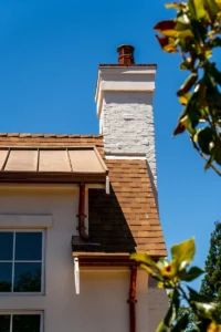 Close up of home roof