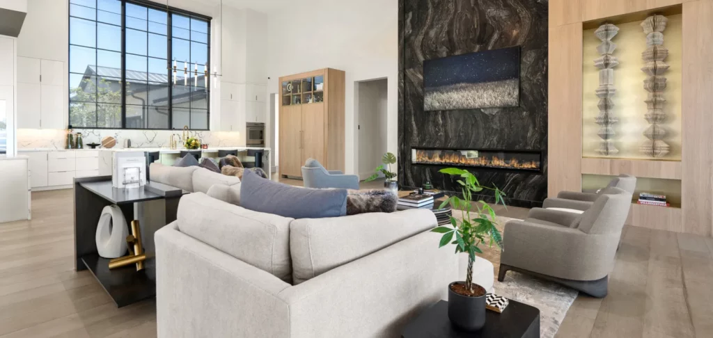Garner Home interior living room