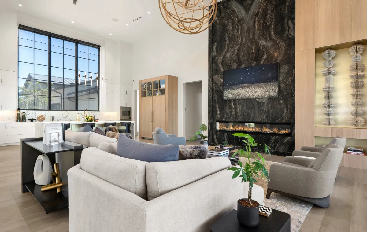 Garner Home interior living room