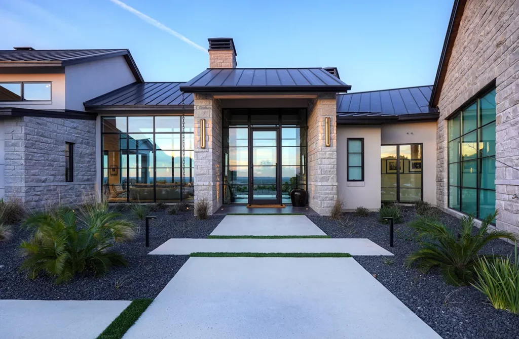 Garner homes exerior build