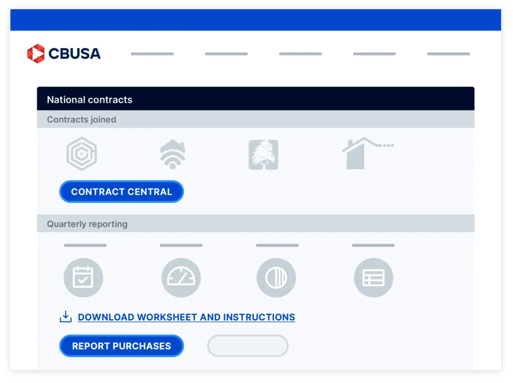 CBUSA National Reporting Contract Step 1