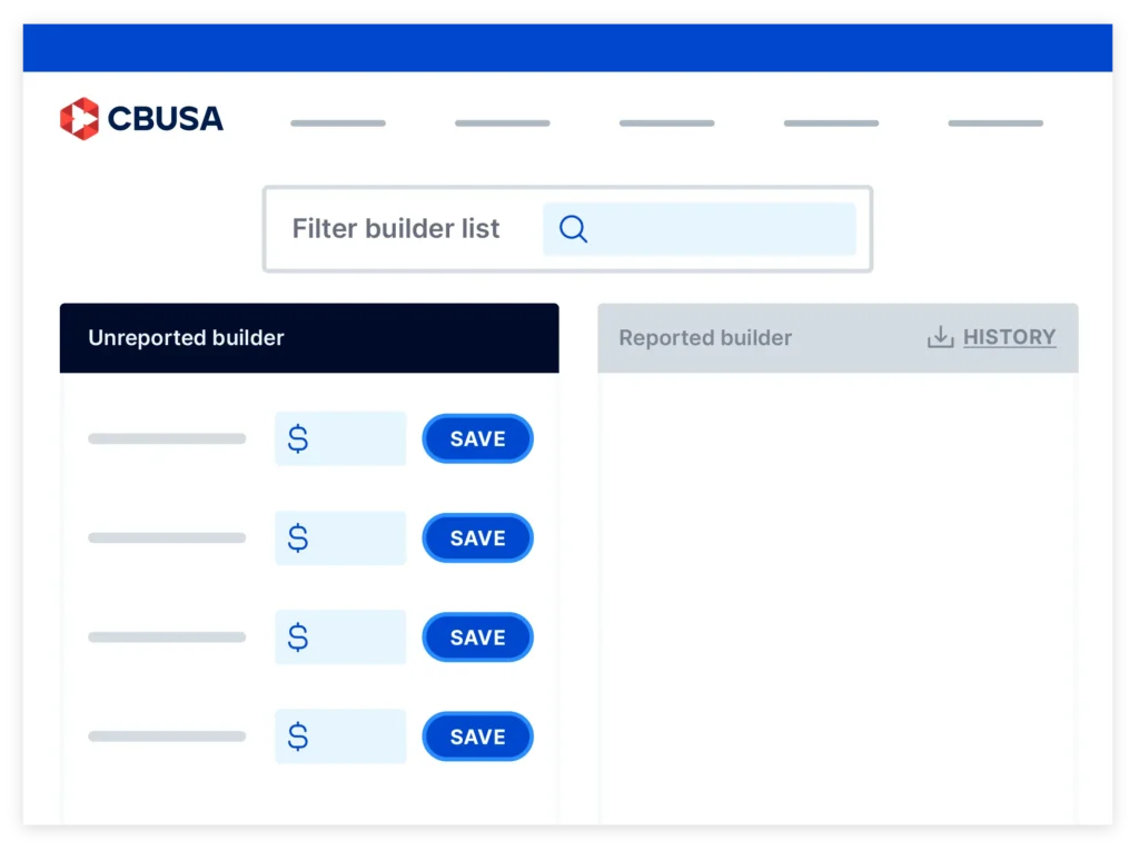 CBUSA Vendor Reporting Step 1