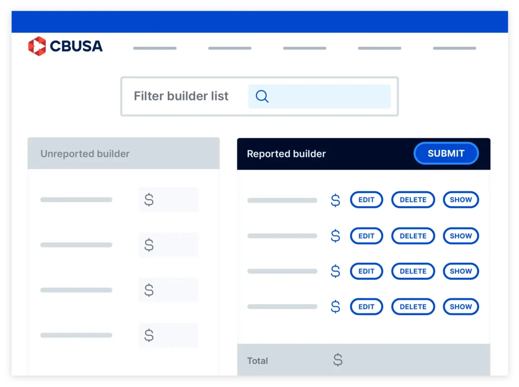 CBUSA Vendor Reporting Step 2