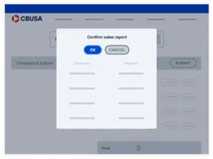 CBUSA Vendor Reporting Step 3
