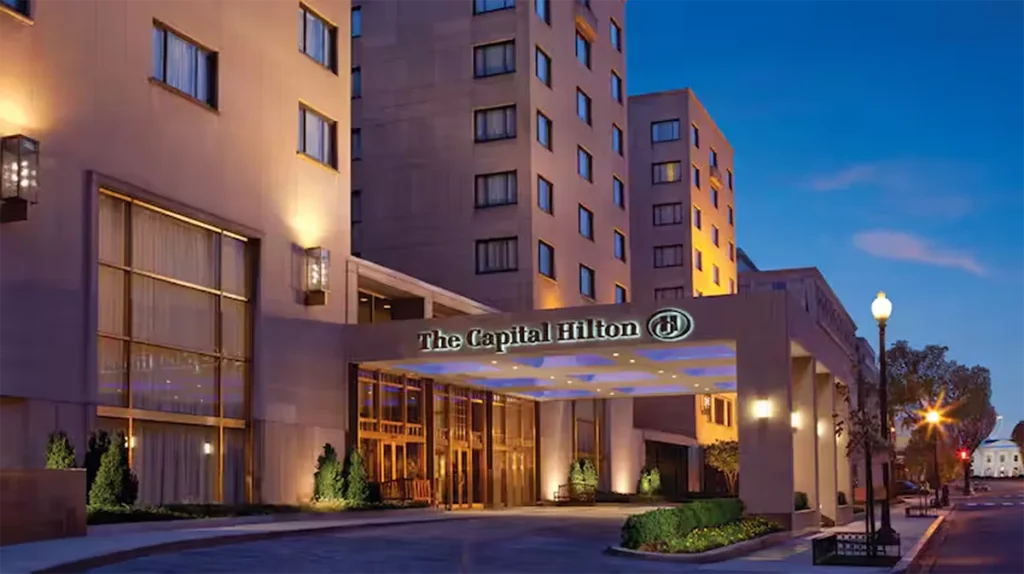 The Capital Hilton exterior photo