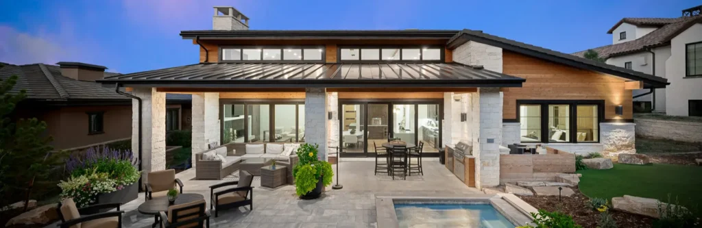 Jacob Custom Homes luxury home exterior