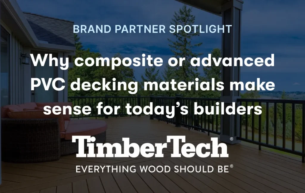 TimberTech Decking Materials | CBUSA